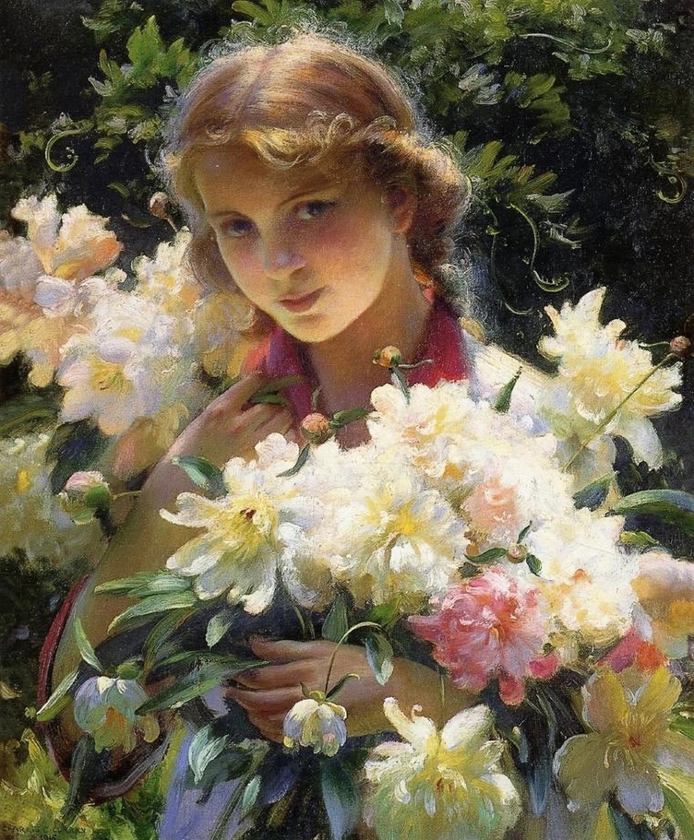 Художник Charles-Courtney Curran (1861-1942).