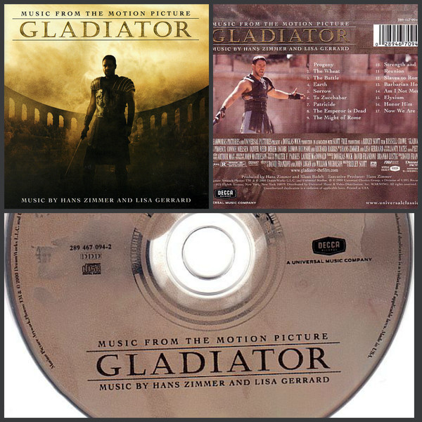 LISA GERRARD soundtracks - 2000-Gladiator (with Hans Zimmer)